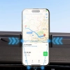 Uchwyt Wozinsky WUMID na telefon z ładowarką indukcyjną 15W na deskę rozdzielczą samochodu - czarny