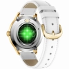 Smartwatch Gravity Biało Złoty 2 Paski GT25-2 PRO