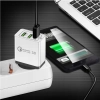 CO2 SZYBKA ŁADOWARKA SIECIOWA 3X USB DO SAMSUNG TELEFONU QUICK CHARGE 3.0 18W