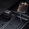 MCDODO SZYBKA ŁADOWARKA SAMOCHODOWA 3X USB USB-C 93W LED KABEL ZWIJANY 1M