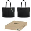 UNIQ torba na laptopa Hava 16czarny/midnight black RPET