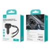 USAMS Ład. sam. ze zwijanym kablem2xUSB-C C41 PD 30W Fast Charge czarny/black CC220CC01 (US-CC220)