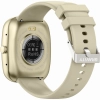 Smartwatch Damski GRAVITY GT18-7 Beżowy Pasek Silikonowy + Czarny Pasek