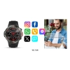 Smartwatch VELTORI VT140-1 Czarny Pasek Silikonowy