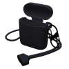 Accessories - Apple AirPods 4 - 3mk Silicone AirPods Case Black