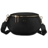 Saszetka damska Peterson crossbody miejska na ramię skórzana