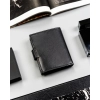 Portfel skórzany męski N0036L-GPL-BL BLACK