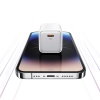 USAMS Ład. siec. 1xUSB-C PD30W 3A(only head) PD3.0 Fast Charging czarny/black X-ron Series CC186TC01 (US-CC186)