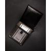 Portfel etui na banknoty karty ze skóry naturalnej slim cienkie Rovicky