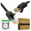 Kabel sieciowy UGREEN NW102 Ethernet RJ45, Cat.6, UTP, 5m (czarny)
