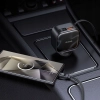 MCDODO SZYBKA ŁADOWARKA SAMOCHODOWA 3X USB USB-C 93W LED KABEL ZWIJANY 1M