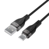 Kabel Acefast C11-04 USB-A - USB-C 3A 1,2 m w magnetycznym oplocie - czarny