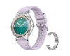 Smart Watch COLMI L28 (Srebrno-fioletowy + srebrny pasek stalowy)