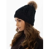 Czapka PTN elegancka black stylowa do codziennego noszenia