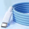 CO2 ŁADOWARKA KABEL USB-C SZYBKIE ŁADOWANIE USB TYP C DO IPHONE 15 16 1M ŻÓŁTY