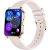 Smartwatch Gravity Różowe Złoto Pasek + Bransoleta GT44-2