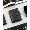 Portfel skórzany męski N0036L-GPL-BL BLACK