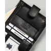 Portfel skórzany męski N0036L-GPL-BL BLACK