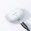 MCDODO SŁUCHAWKI BEZPRZEWODOWE DOUSZNE BLUETOOTH 5 Z MIKROFONEM ETUI BIAŁE