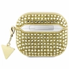 Guess GUA3HDGTPD AirPods 3 coverzłoty/gold Rhinestone Triangle Charm