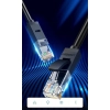 Ugreen kabel przewód internetowy sieciowy Ethernet patchcord RJ45 Cat 6 UTP 1000Mbps 20m czarny (20166)