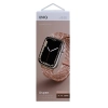 UNIQ pasek Aspen Apple Watch 40/38/41mmSeries 1/2/3/4/5/6/7/8/9/SE/SE2 Braided DE różowy/citrus pink