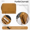 Portfel damski skórzany żółty duży Paolo Peruzzi z RFID