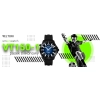 Smartwatch VELTORI VT150-1 Czarny Pasek Silikonowy + Czarna Bransoleta