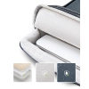 INNOSTYLE TORBA NA LAPTOPA 13 14 WODOODPORNA ETUI CASE OMNIPROTECT SZARA