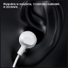 USAMS Słuchawki stereo EP-47 3.5mmbiały/white 1,2m HSEP4702 (US-SJ594)