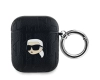 Karl Lagerfeld KLA2PGKIPK AirPods 1/2cover czarny/black Monogram Karl Head