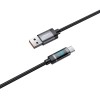 PALPRO KABEL USB-A USB-C SZYBKIE ŁADOWANIE DO SAMSUNG APPLE 3A 18W LED 1M