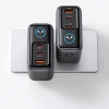 MCDODO SZYBKA ŁADOWARKA SIECIOWA ZASILACZ KOSTKA 3X USB-C USB-A GAN 100W