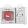 Hello Kitty HKA23DKHSF Airpods 1/2 coverfuksja/fuschia Silicone 3D Kitty Head