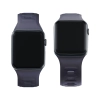 38/40/41/42 mm Gray (small) - 3mk Silicone Watch Strap for Apple
