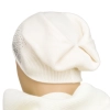 Czapka PTN HAT-01-7460 elegancka biała do noszenia zapach