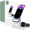 TECH-PROTECT QI15W-A22 3IN1 MAGNETIC MAGSAFE WIRELESS CHARGER WHITE