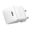 Ładowarka sieciowa Baseus Palm 1C 20W (z kablem Baseus Mini White USB-C 60W (20V/3A) 1m) - biała