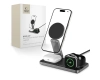 TECH-PROTECT QI15W-A47 3IN1 MAGNETIC MAGSAFE WIRELESS CHARGER BLACK