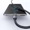 MCDODO KABEL USB-A USB-C SZYBKIE ŁADOWANIE USB TYP C 6A 100W 1M LED CZARNY
