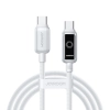 Kabel Joyroom S-A55 StarFlight 100W USB-C - USB-C 1,2m - biały