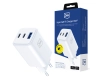 Accessories - 3mk Hyper GaN Charger 65W QC4+ PD PPS USB 1A2C White EU