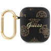 Guess GUA2PG4GPK AirPods 1/2 cover       czarny/black 4G Hook