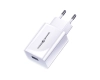 USAMS Ład. siec. 1xUSB T22 18W 3A QC3.0(only head) Fast Charging biały/white CC83TC01 (US-CC083)