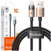 MCDODO KABEL USB SZYBKIE ŁADOWANIE DO IPHONE LIGHTNING PD 36W 1M LED ZŁOTY