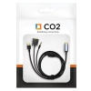 CO2 KABEL VGA - HDMI PRZEJŚCIÓWKA KONWERTER ADAPTER AUDIO FULL HD 60HZ 1M