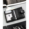 Portfel skórzany męski N0036L-GPL-BL BLACK
