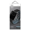 UNIQ pasek Linus Apple Watch Series1/2/3/4/5/6/7/8/9/SE/SE2 38/40/41mm. Airosoft Silicone czarny/midnight black