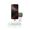 TECH-PROTECT QI15W-A46 3IN1 MAGNETIC MAGSAFE WIRELESS CHARGER WHITE