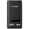 Ładowarka sieciowa Verbatim Fold n Go    GaN 65W czarny 32354